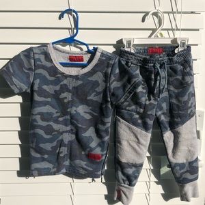 Haus of Jr matching sweat suit set